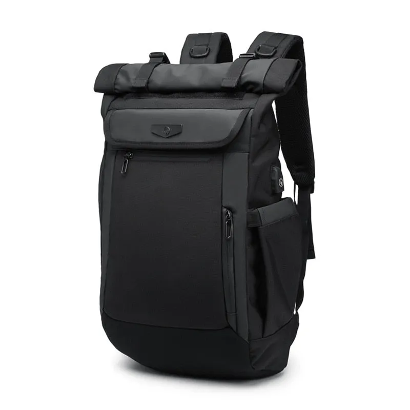 Multifunctional Rolltop Business Men's Backpack