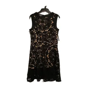 Muse Floral Lace Laser Cut Dress, Sz 10, NWT