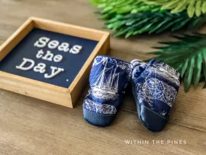 Nautical High Top Moccs