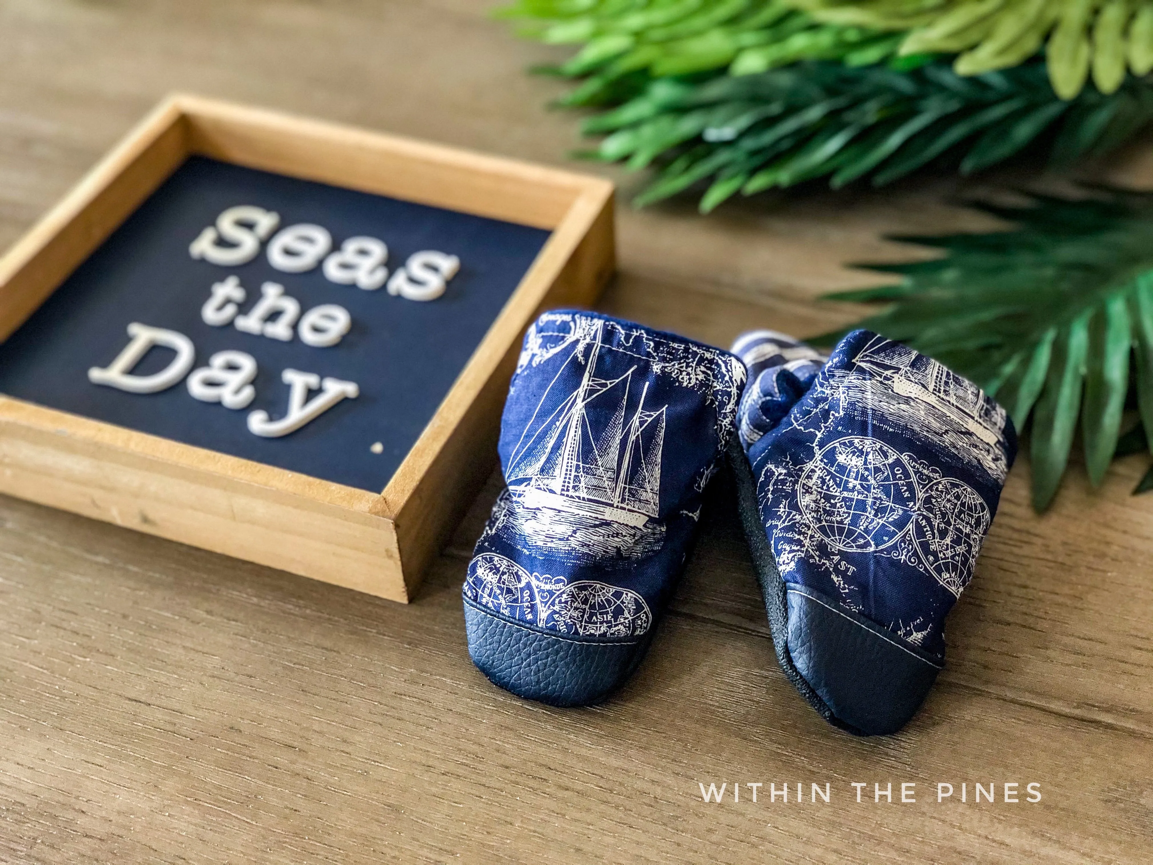 Nautical High Top Moccs