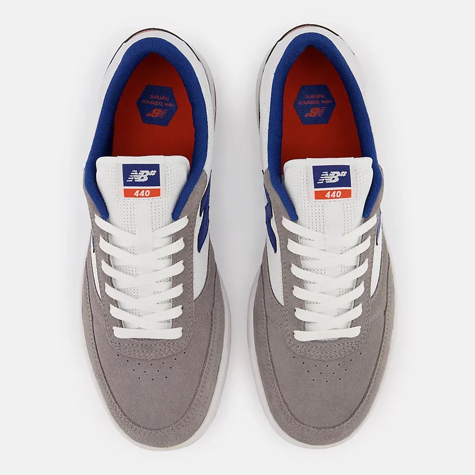 New Balance Numeric 440 Skateboard Shoes - Grey / White