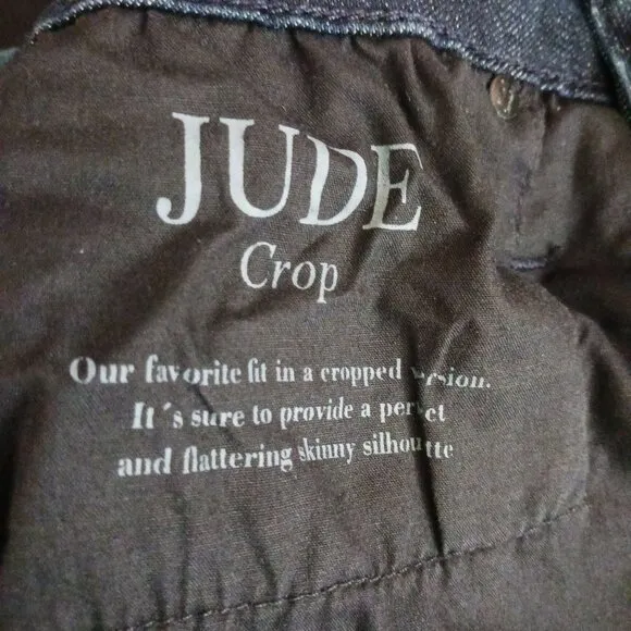 NEW Black Orchid Jude Crop Skinny Goodvibes Jeans, Size‎ 26