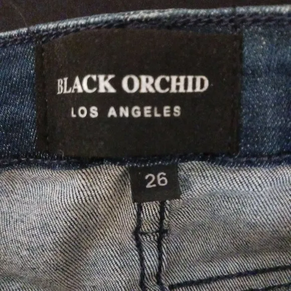 NEW Black Orchid Jude Crop Skinny Goodvibes Jeans, Size‎ 26