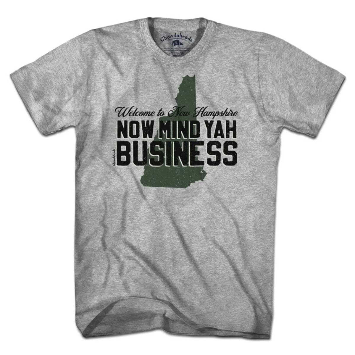 New Hampshire Mind Yah Business T-Shirt