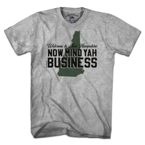 New Hampshire Mind Yah Business T-Shirt