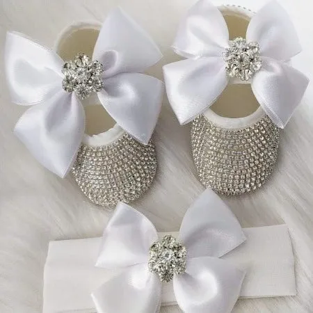 New Styles Customized 2 Pieces Shoes and Headband Set