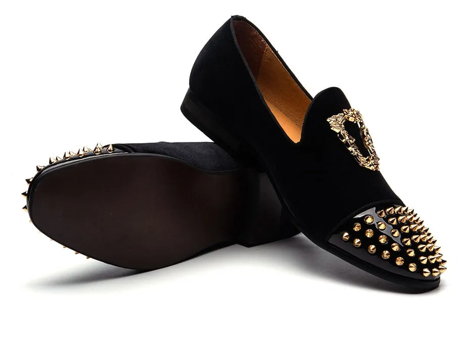 Nubuck Leather Customized Handmade Male Casual Shoes Slip on Wedding Shoes Luxury Fashion Men Loafers