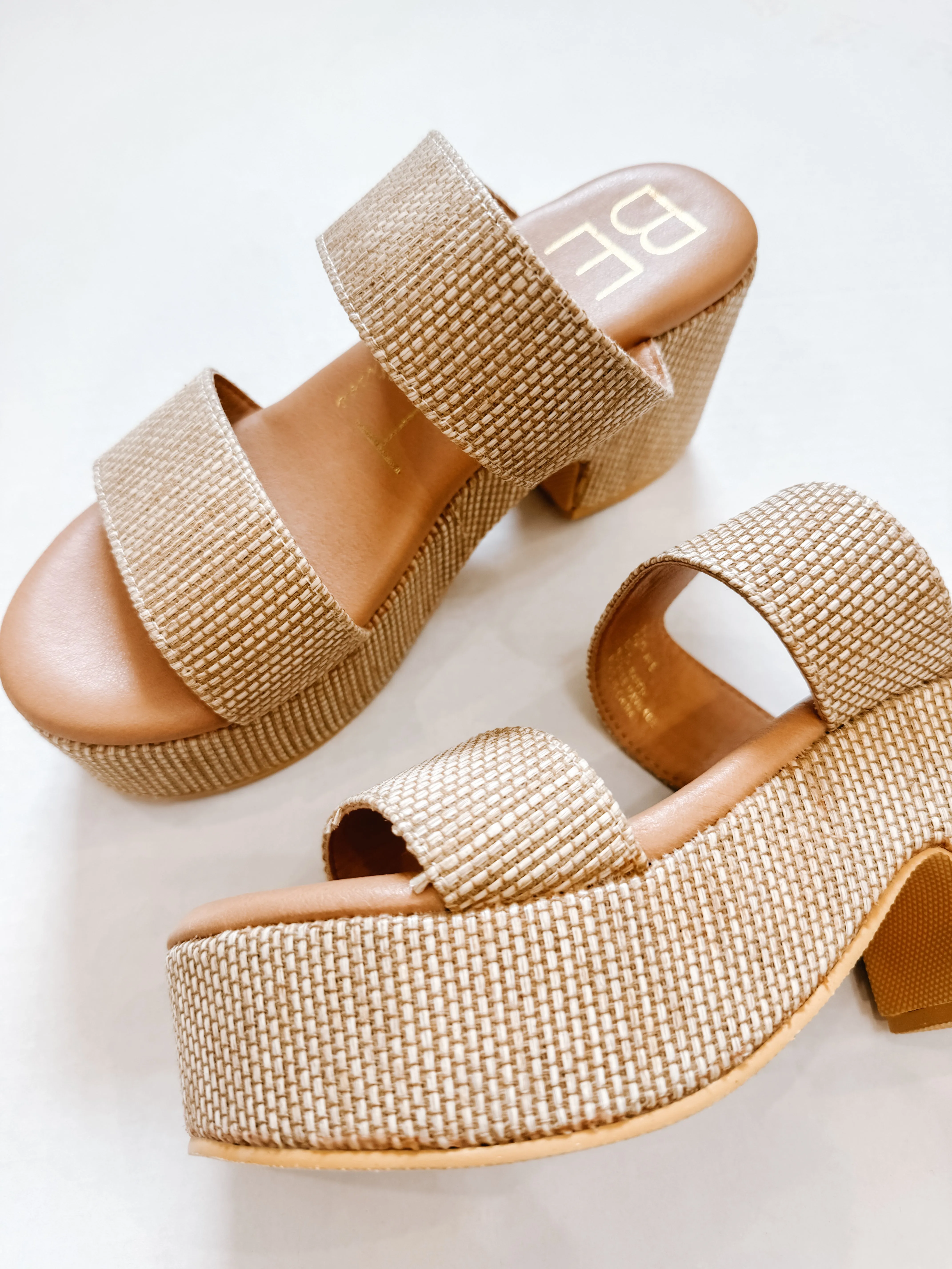 Ocean Ave Platform Sandals