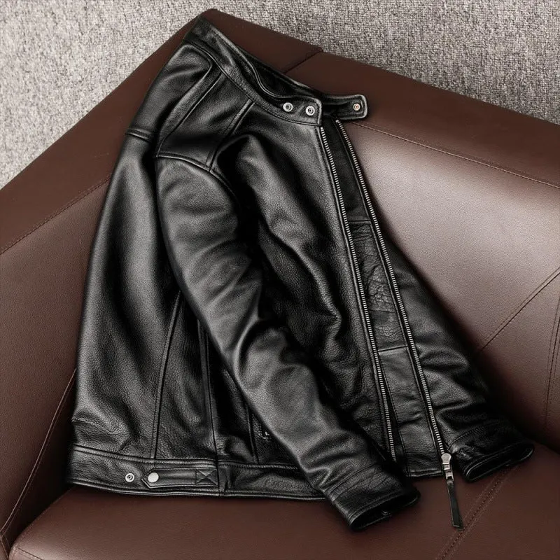 Oliver | Classic Leather Jacket