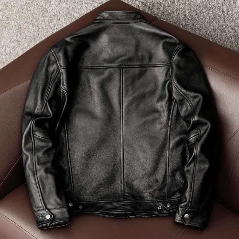 Oliver | Classic Leather Jacket