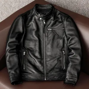 Oliver | Classic Leather Jacket