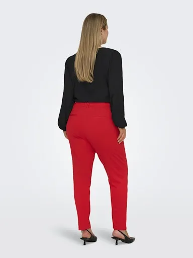 Only Carmakoma Life Trousers in Red