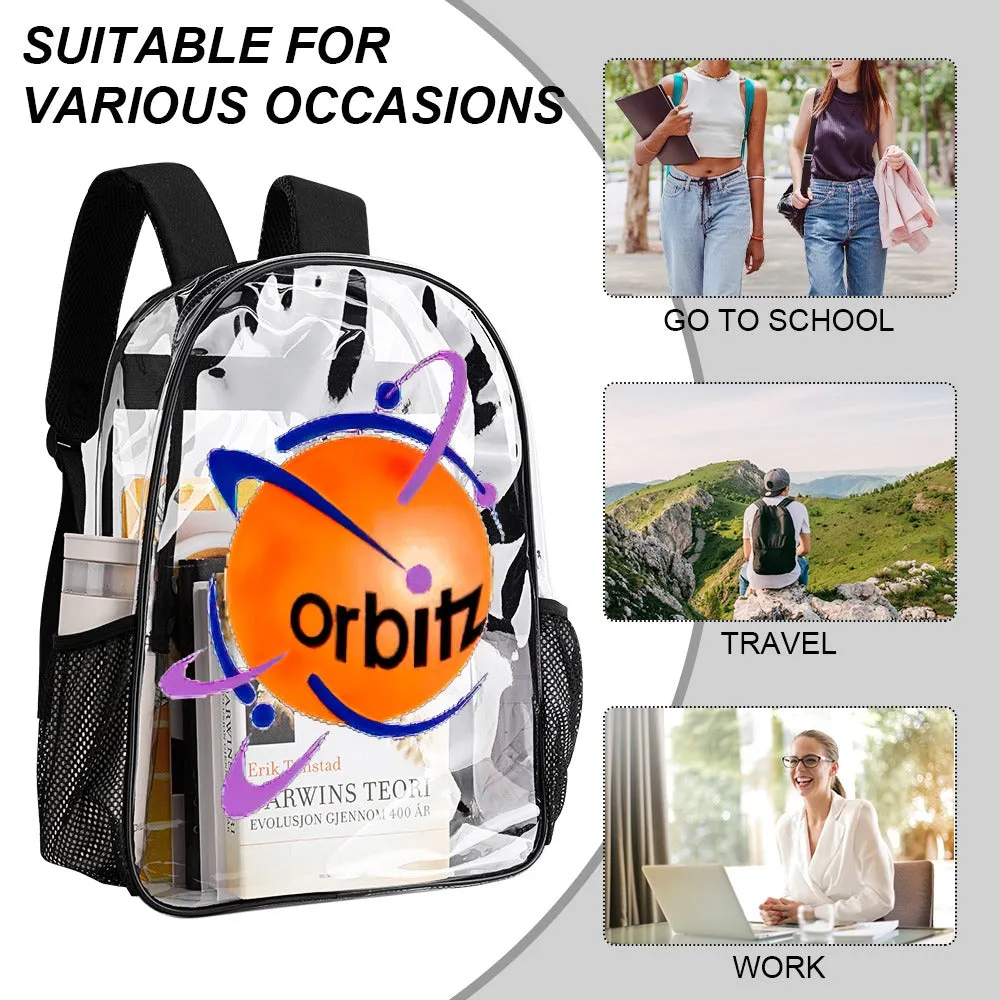 Orbitz Transparent Backpack 17 Inch