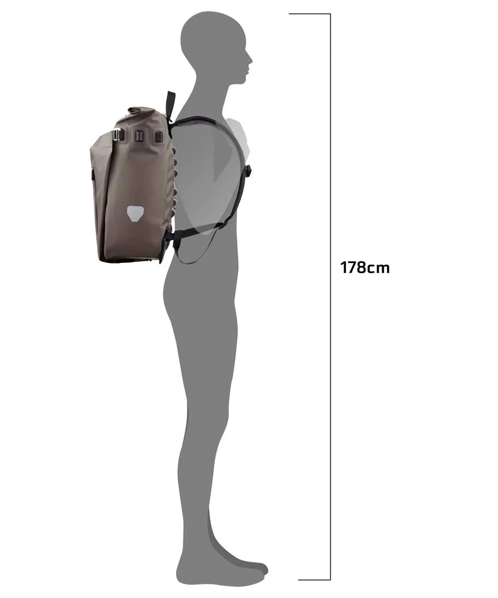 ORTLIEB Vario PS Small Rucksack-Fahrradtasche 20 Liter