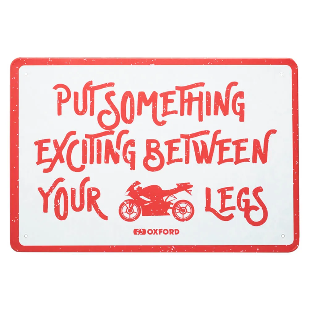 Oxford EXCITING Metal Garage Sign