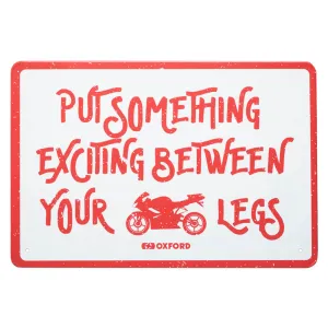 Oxford EXCITING Metal Garage Sign