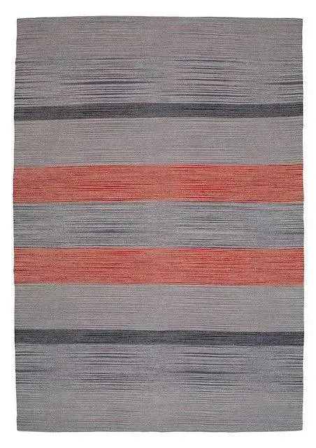 Oxford Grey Modern Cotton Rug