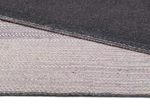 Oxford Grey Modern Cotton Rug
