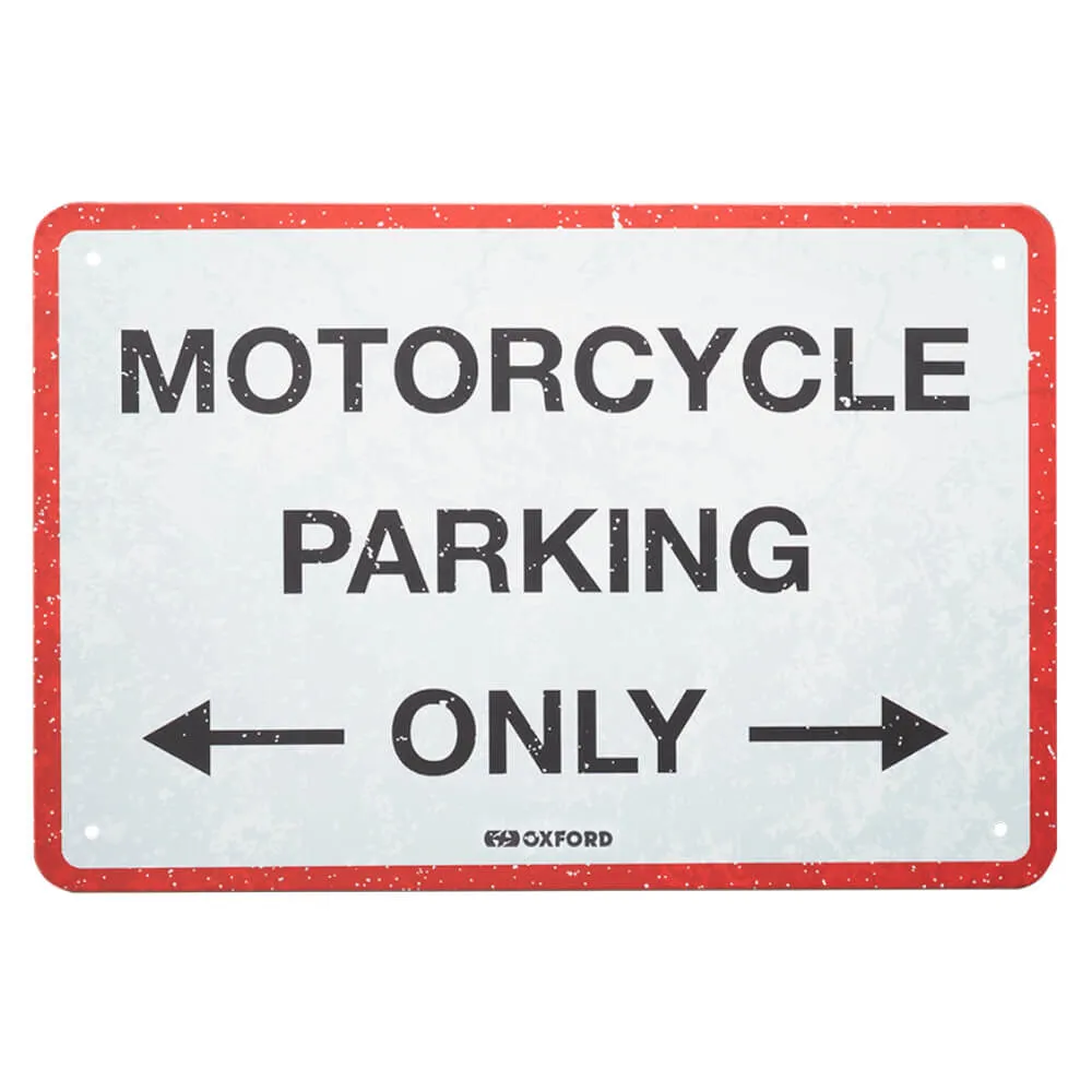 Oxford PARKING Metal Garage Sign
