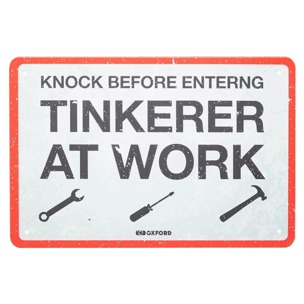 Oxford TINKERER Metal Garage Sign