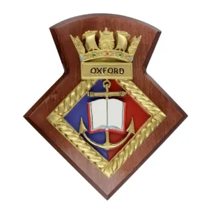 Oxford URNU Crest / Plaque