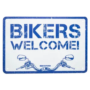 Oxford WELCOME Metal Garage Sign