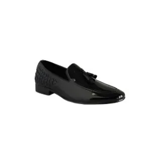 P Crouch Black Formal Shoes