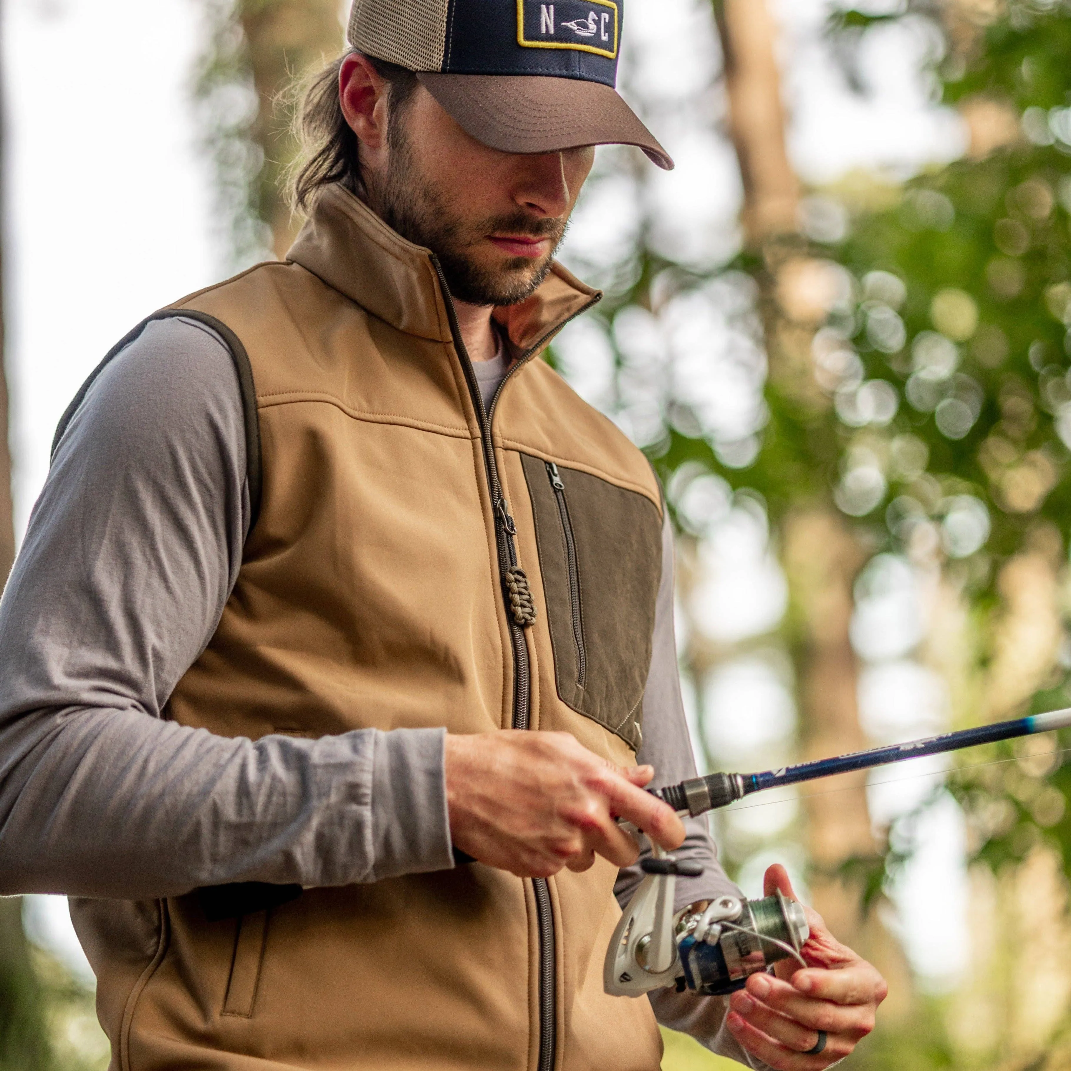 Pamlico Layering Vest - Tobacco