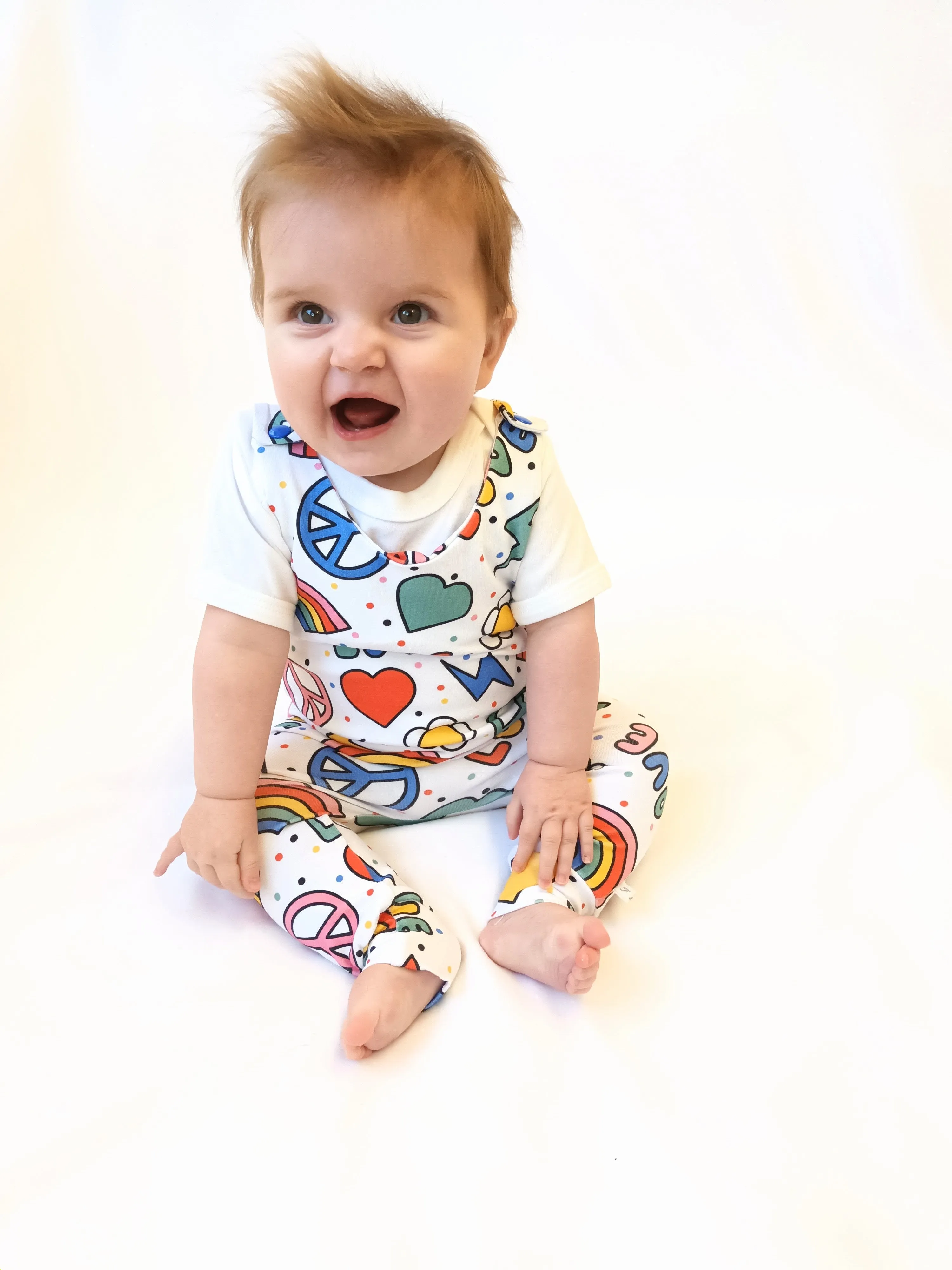 Peace & Love Romper