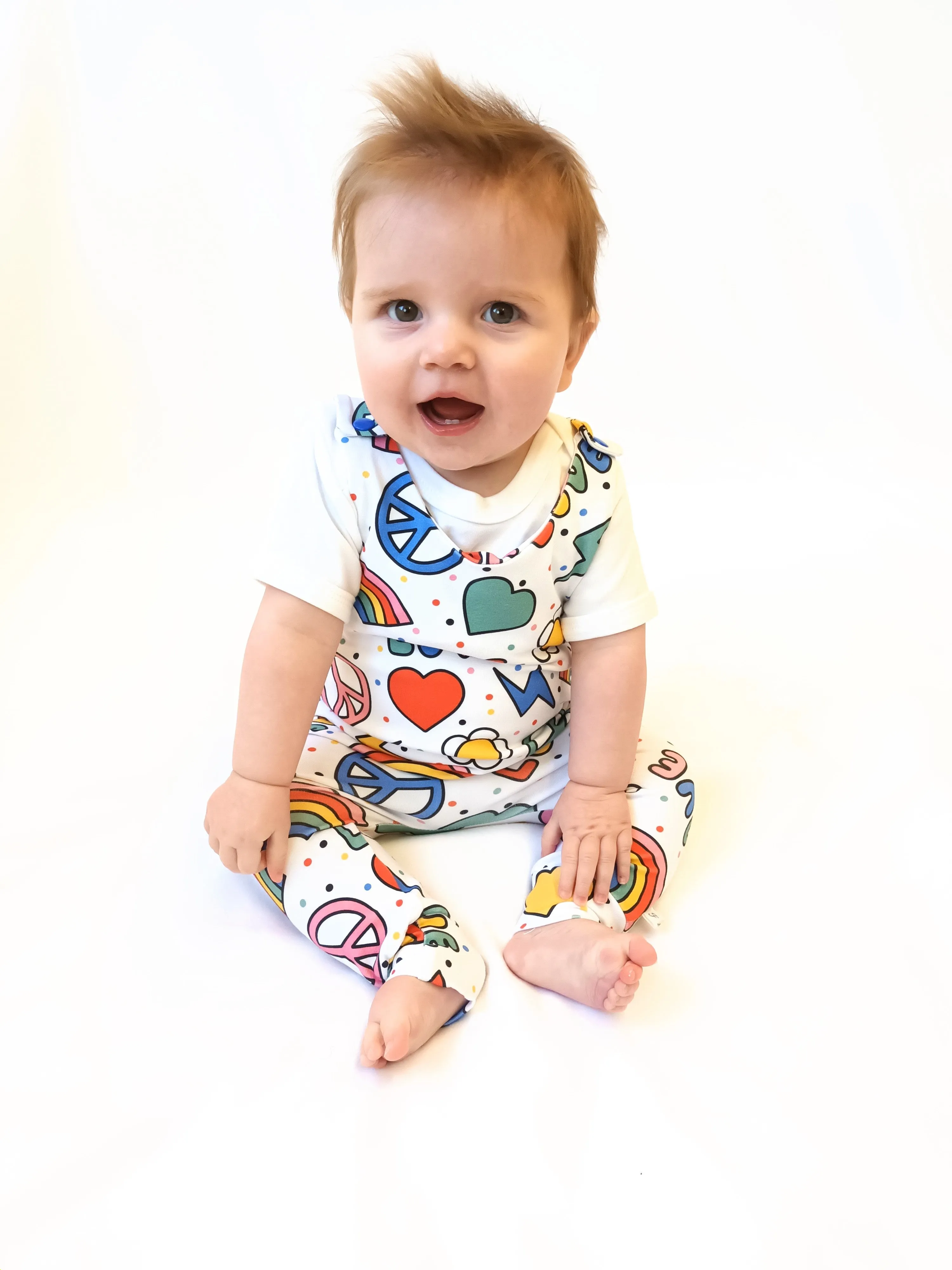 Peace & Love Romper