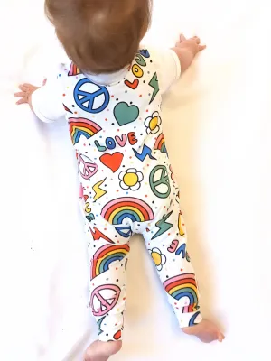 Peace & Love Romper