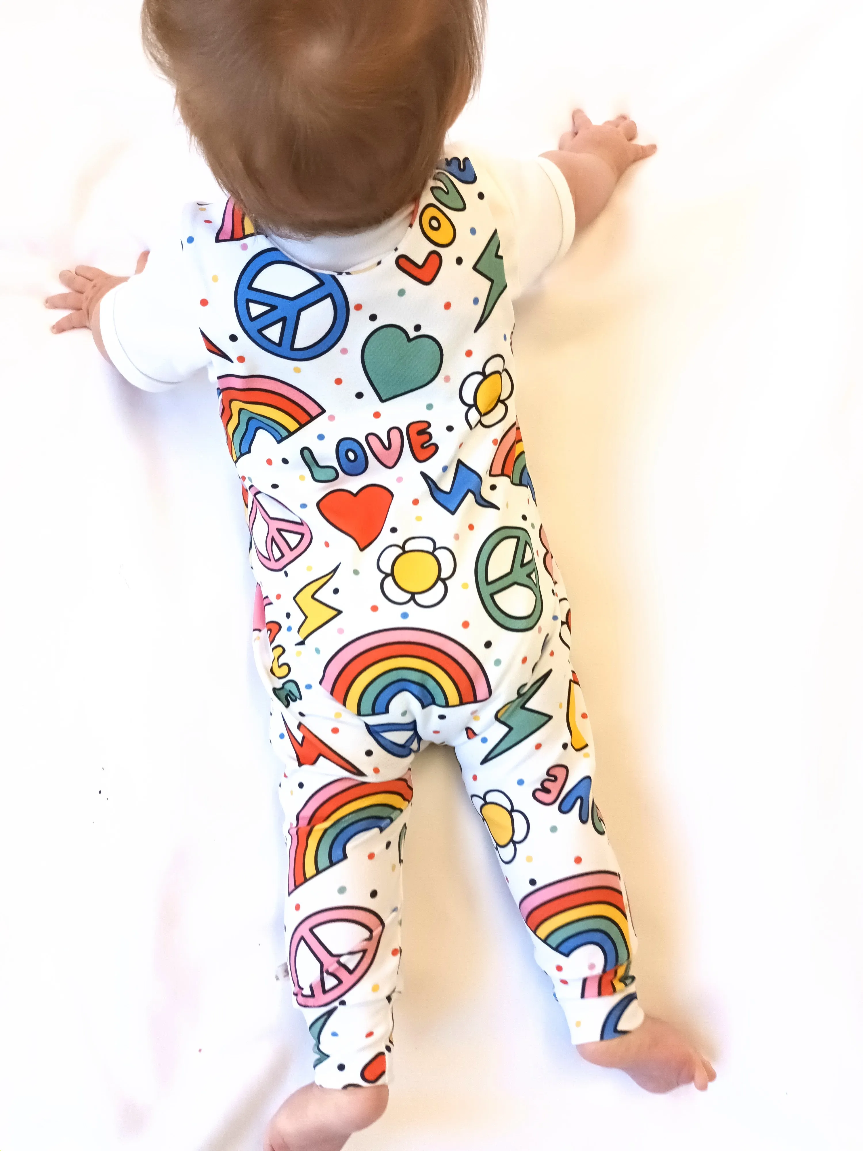 Peace & Love Romper