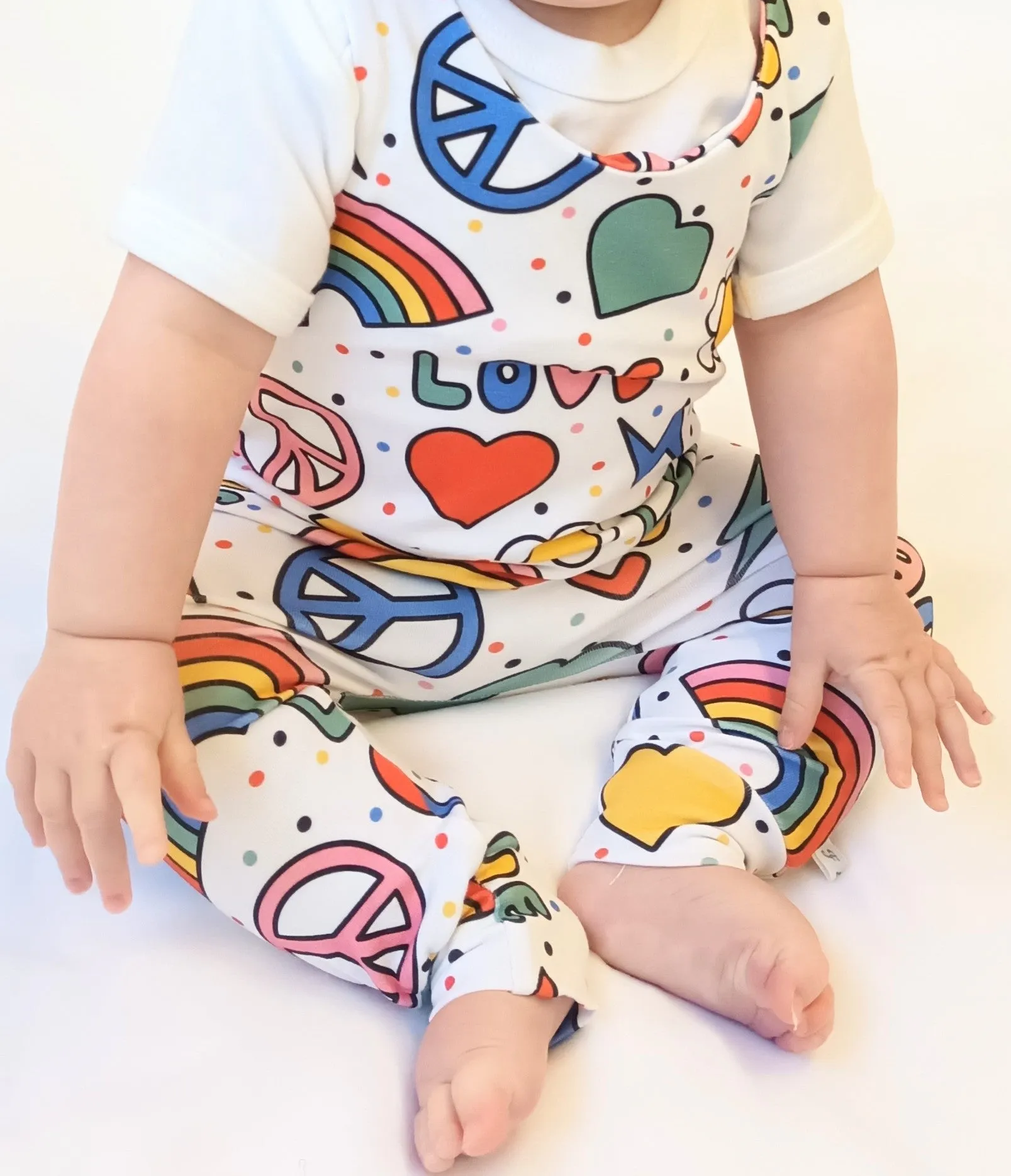 Peace & Love Romper