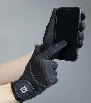 PEI Breathable Sure Grip Gloves (Black)