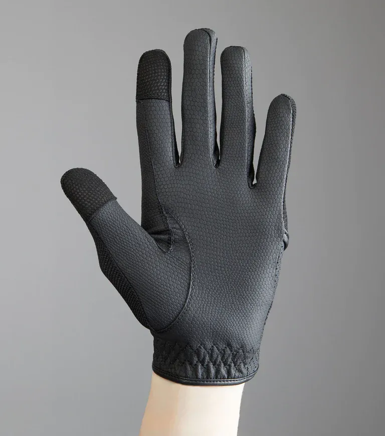 PEI Breathable Sure Grip Gloves (Black)