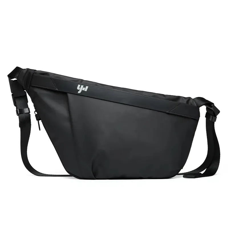 Pistol Gun Bag Men's Ultra-thin Chest Personal Messenger Bag Anti-theft Multi-function Shoulder Crossbody Bag Rich Compartment