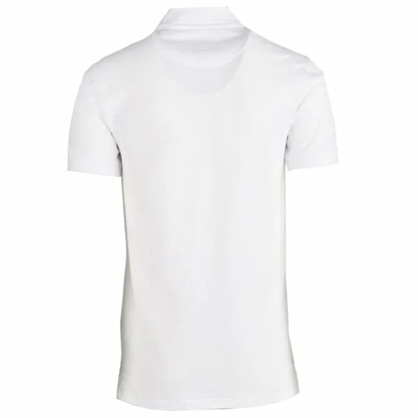 Polo Stretch Pique Mens Golfer White