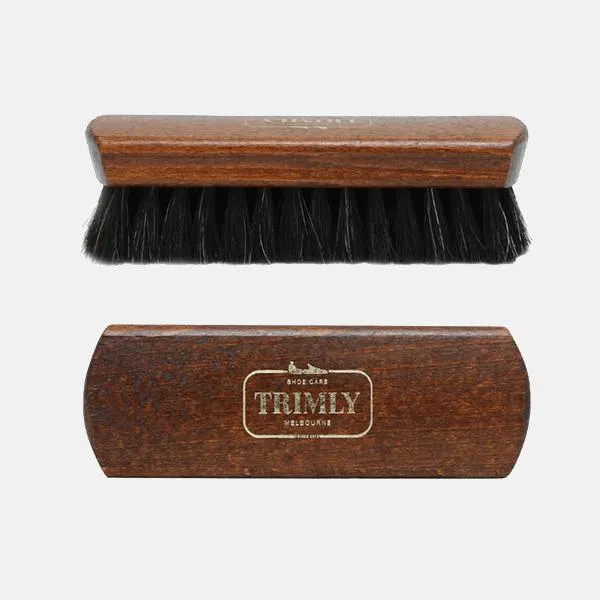 Premium Horsehair Shoe Brush
