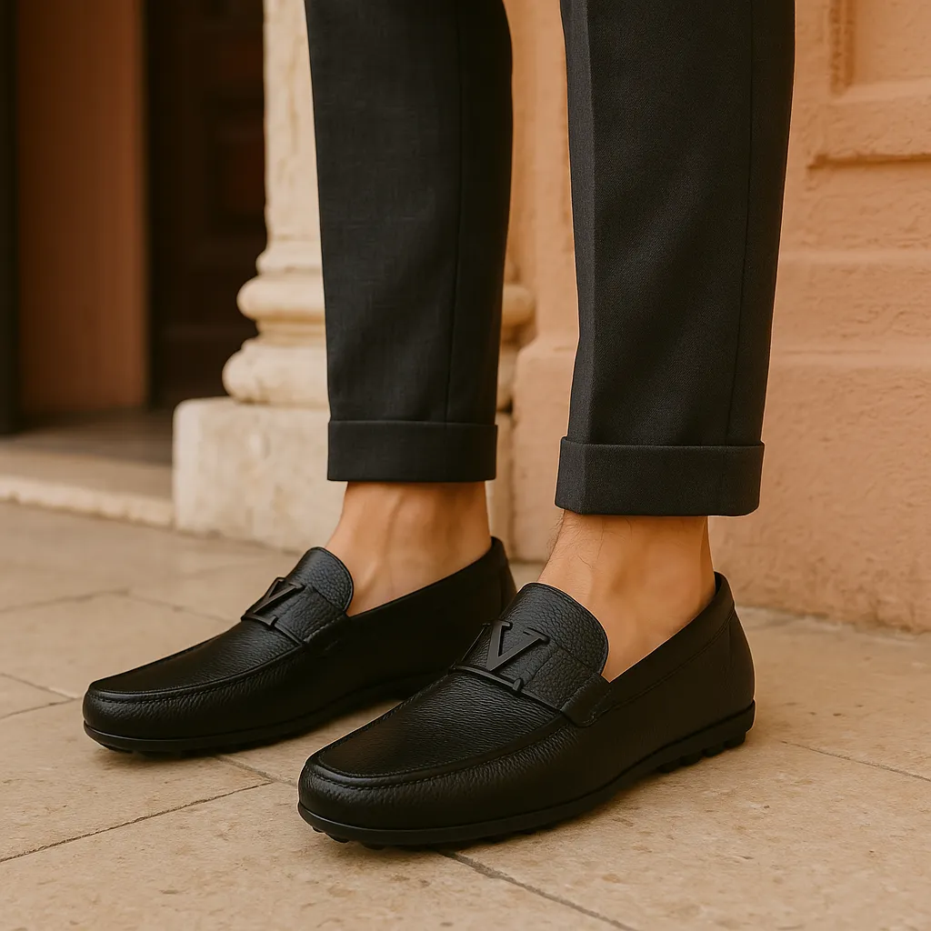 Randimo | Men Old Money Genuine Leather Elevator Loafers