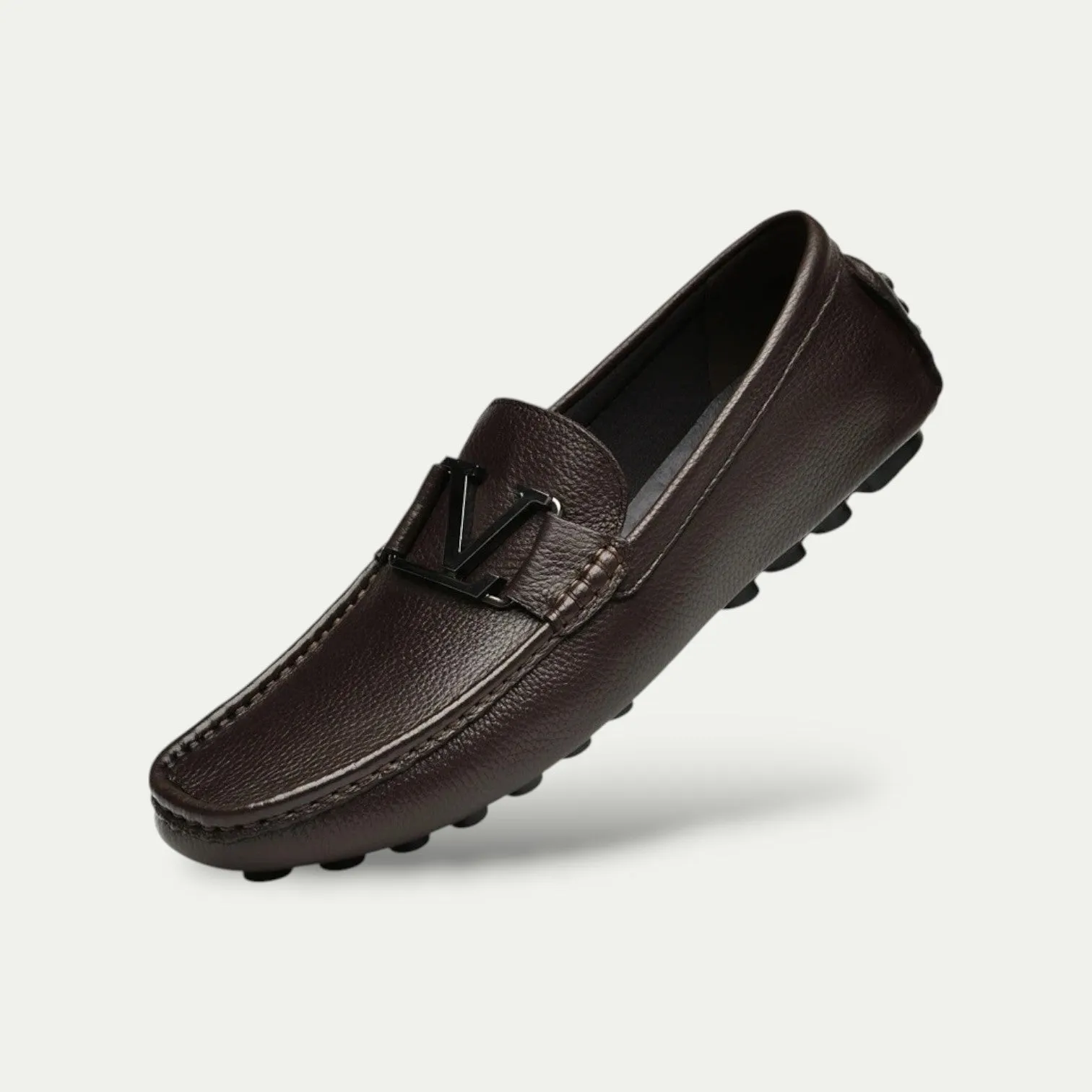 Randimo | Men Old Money Genuine Leather Elevator Loafers