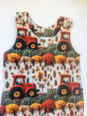 Red Tree Farm Romper SALE