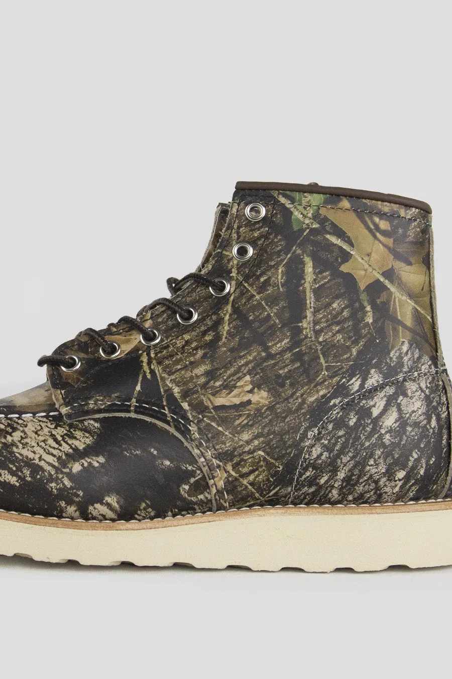 RED WING 6" MOC TOE MOSSY OAK CAMO