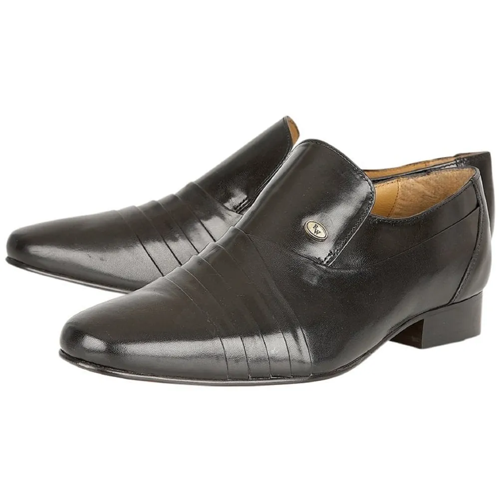 Rombah Wallace Warwick Black Shoes