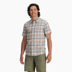 Royal Robbins Redwood Plaid Short Sleeve Men's