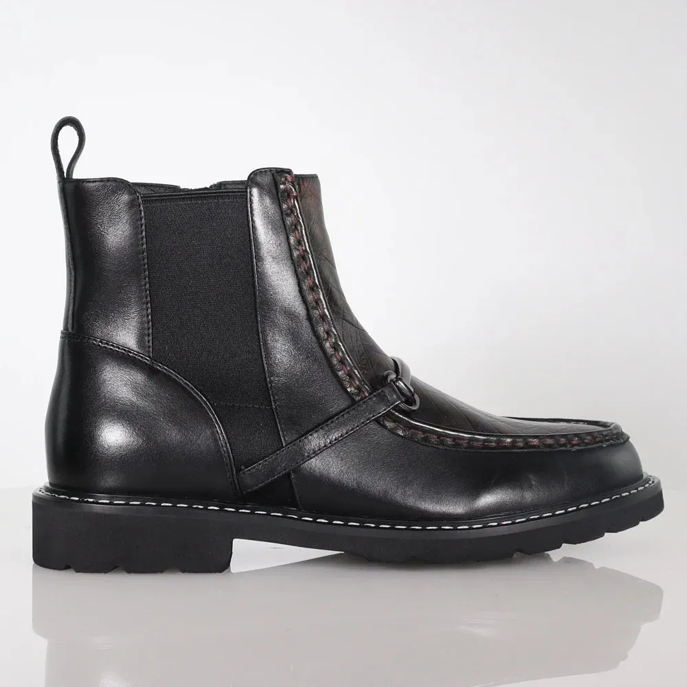 Rylan - Black Metallic Weave Combo