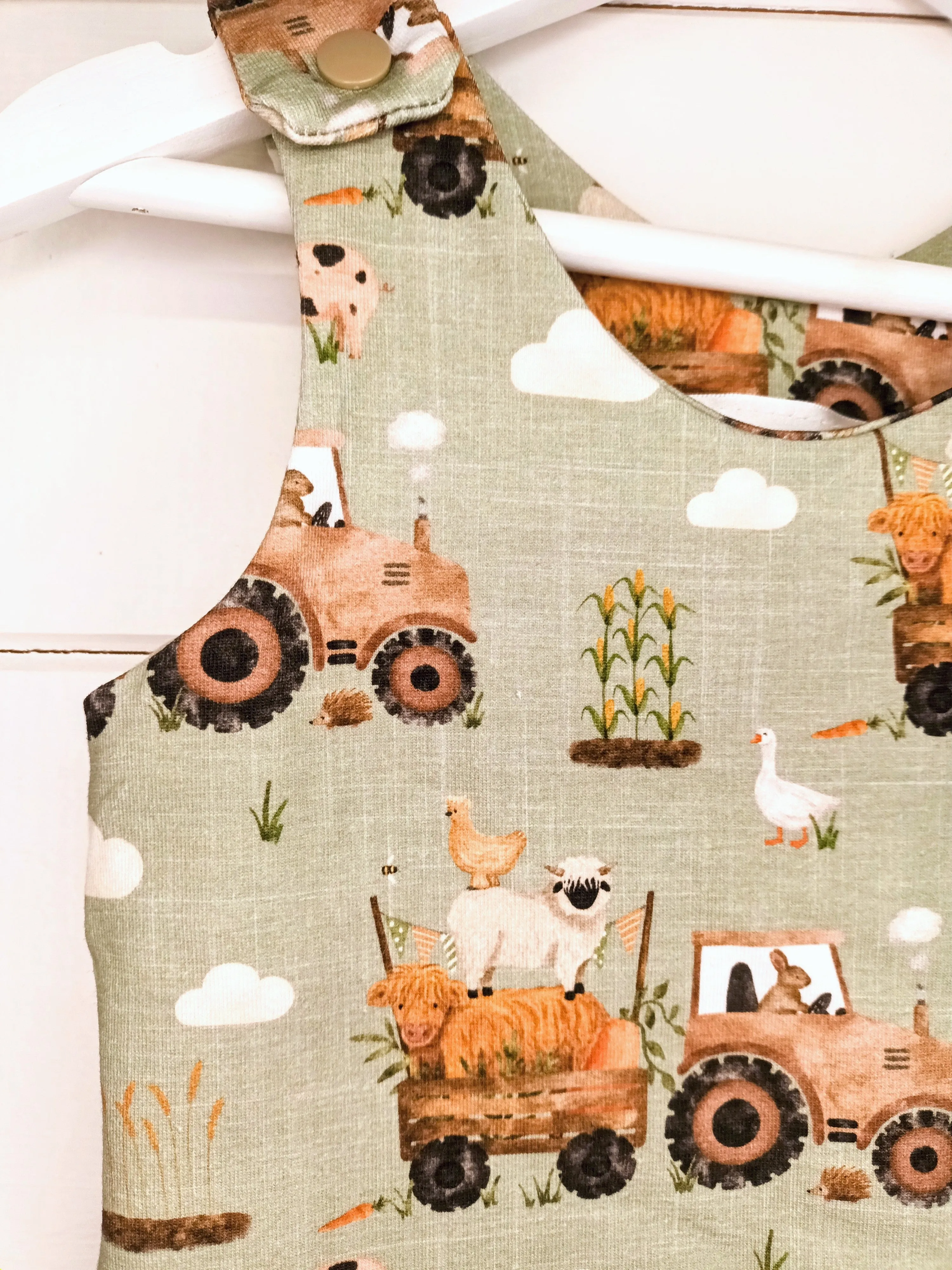 Sage FarmRide Romper