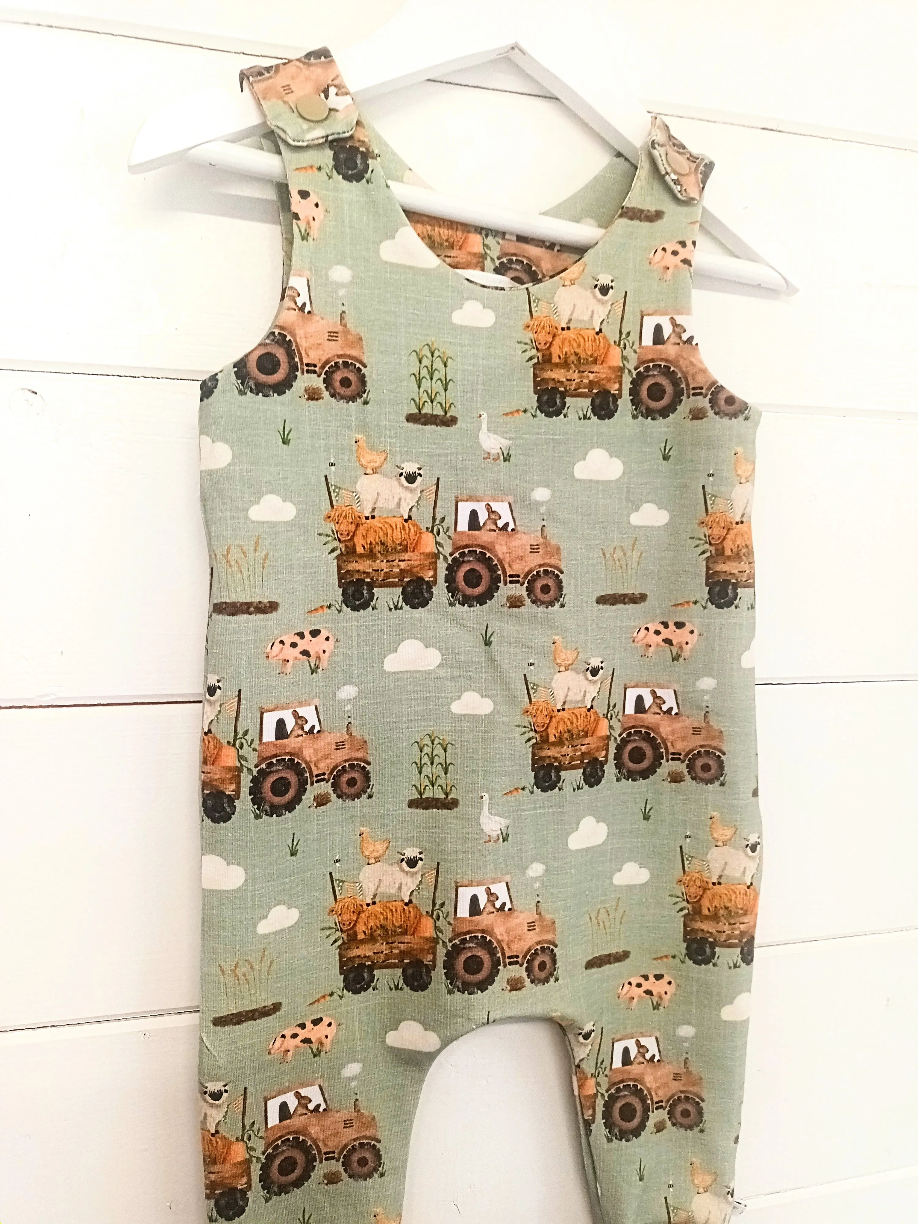 Sage FarmRide Romper