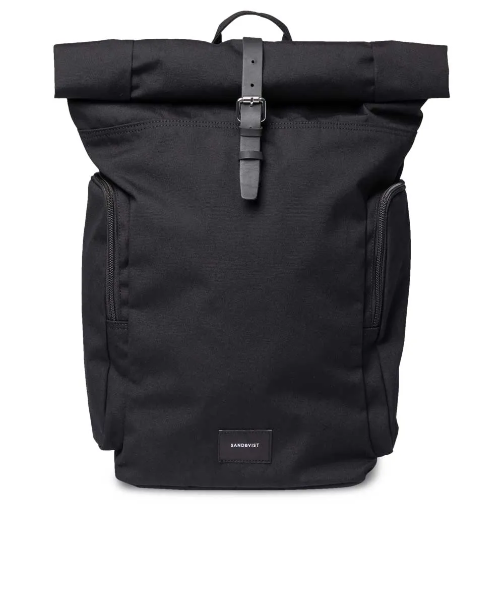 Sandqvist Rolltop Rucksack Axel aus recyceltem Polyester