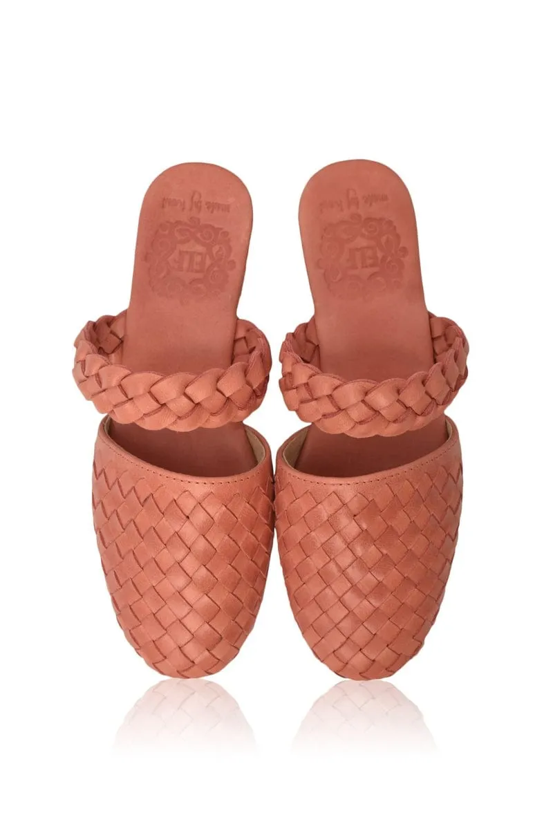 Sea Escape Slide Sandals in Vintage Brown