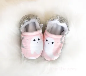 Sequin Ghost Halloween Moccs